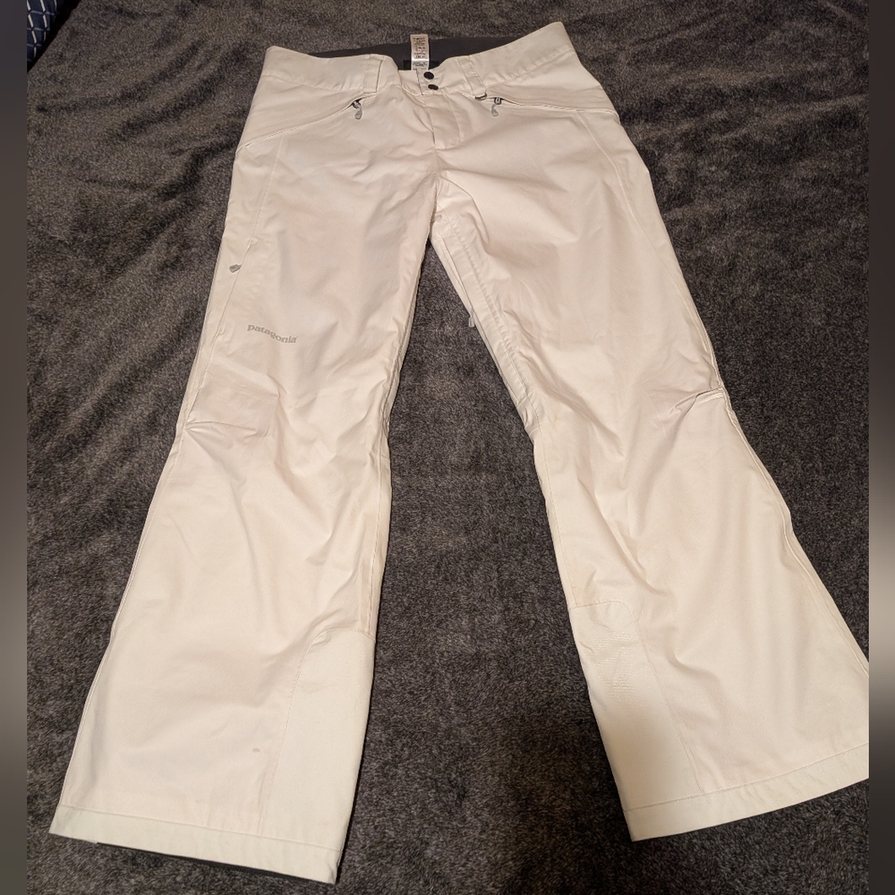 Women's Off White Patagonia Snowpants